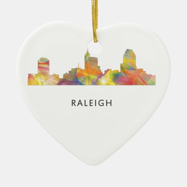 RALEIGH, NORTH CAROLINA WB1 - KERAMIKORNAMENT (Vorne)