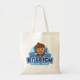 Raleigh Walking Tours Niedliches Acorn Logo Tragetasche
