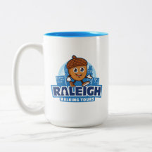 Raleigh Walking Tours Niedliches Acorn Logo