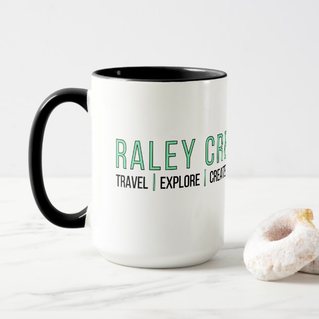 Raley Creative 15oz Tasse (Mit Donut)