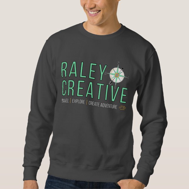 Raley Creative Dark Gray Sweatshirt (Vorderseite)