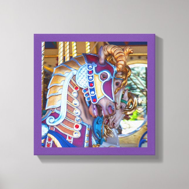 Rallenpferde der Leinwand 27 (Vorderseite)