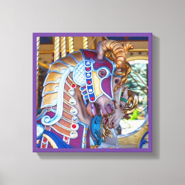 Rallenpferde der Leinwand 27 (Vorderseite)