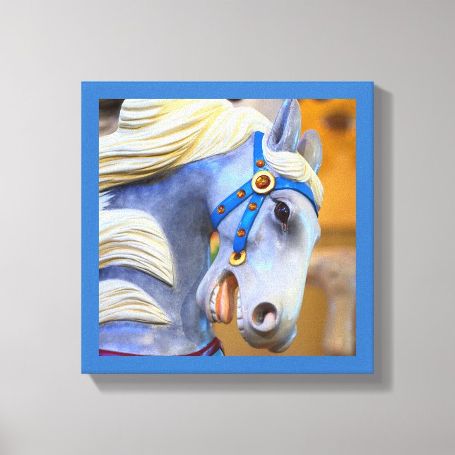 Rallenpferde Leinwand 18 (Vorderseite)