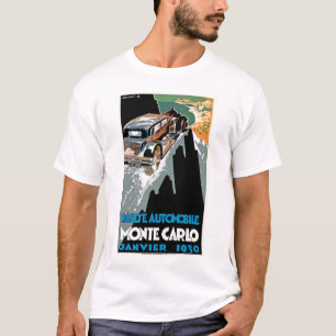 Rallye Automobilde Monte Carlo 1930 T-Shirt