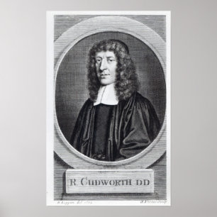 Ralph Cudworth, graviert von George Vertue Poster