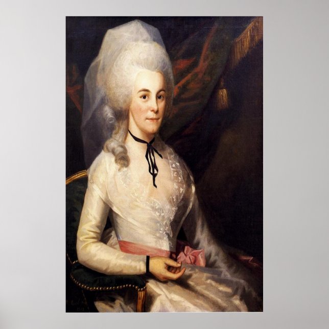 Ralph Earl / Elizabeth Schuyler Hamilton / Poster (Vorne)