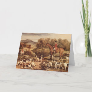 Ralph Lambton und seine Hounds von James Ward Karte