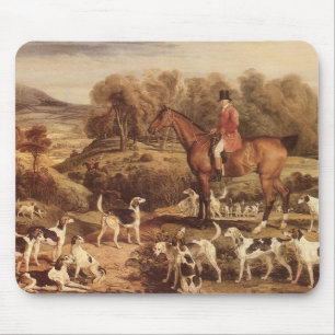 Ralph Lambton und seine Hounds von James Ward Mousepad