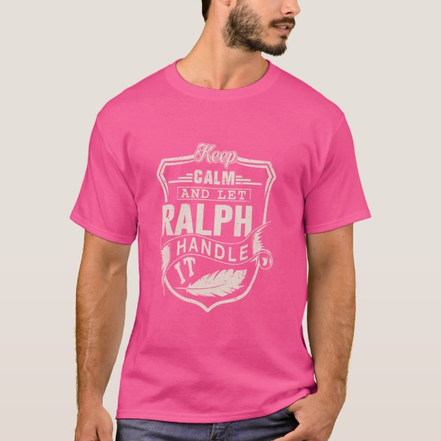 Ralph Vorname Shirt Ralph Name Geburtstag (Vorderseite)