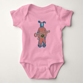Ralphie Pink Nightmare Baby Strampler