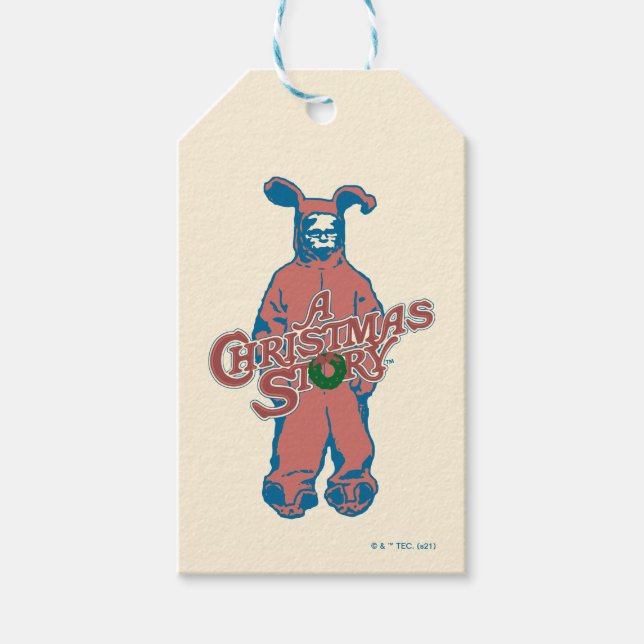 Ralphie Pink Nightmare Geschenkanhänger (Vorderseite)