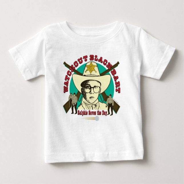 Ralphie Rette den Tag Baby T-shirt (Vorderseite)