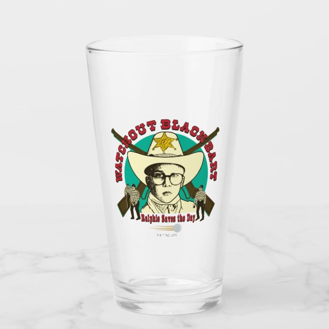 Ralphie Rette den Tag Glas (Vorderseite)
