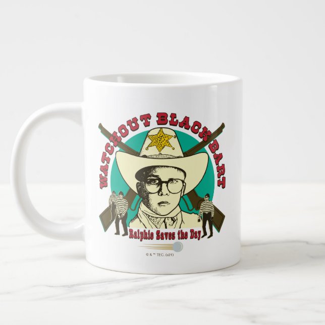 Ralphie Rette den Tag Jumbo-Tasse (Links)