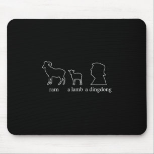 Ram A Lamp A Dingdong Trump Mousepad