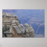 Ram Climbing Rock Face im Grand Canyon