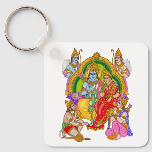 Ram Darbar Schlüsselanhänger (Vorderseite)