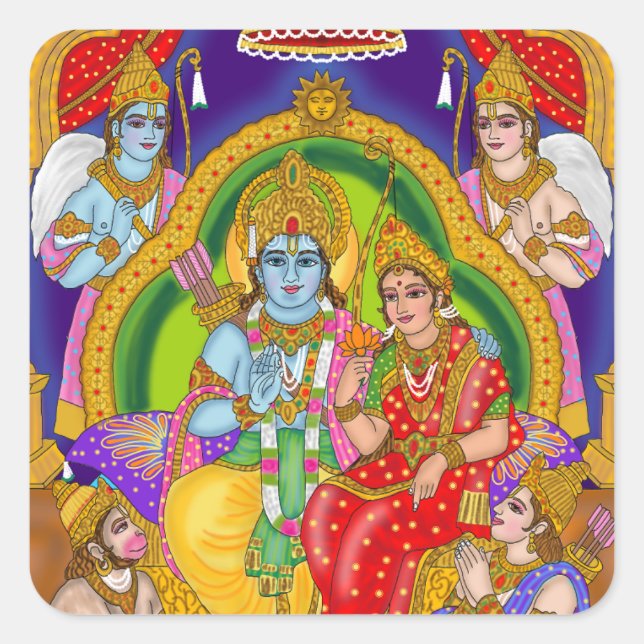 Ram Darbar Sticker (Vorderseite)