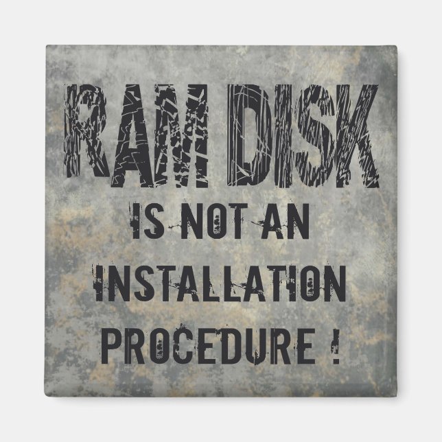Ram Disk Magnet (Vorne)
