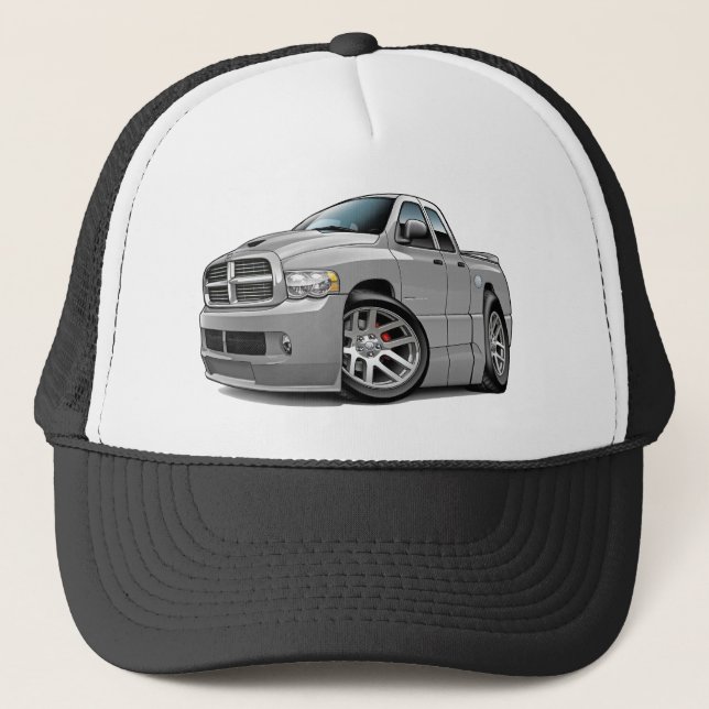 RAM Dualcab Grau des Dodge-SRT10 Truckerkappe (Vorderseite)