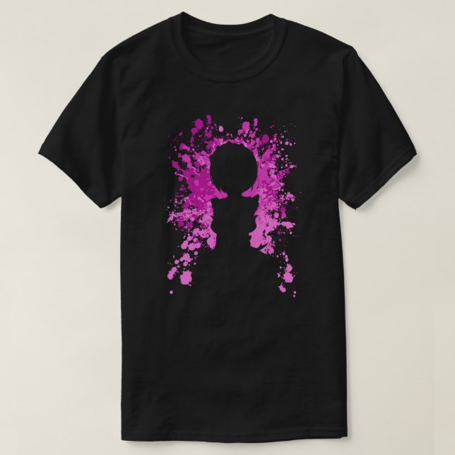 RAM-Farben-SpritzerAnime Manga Shirt (Design vorne)