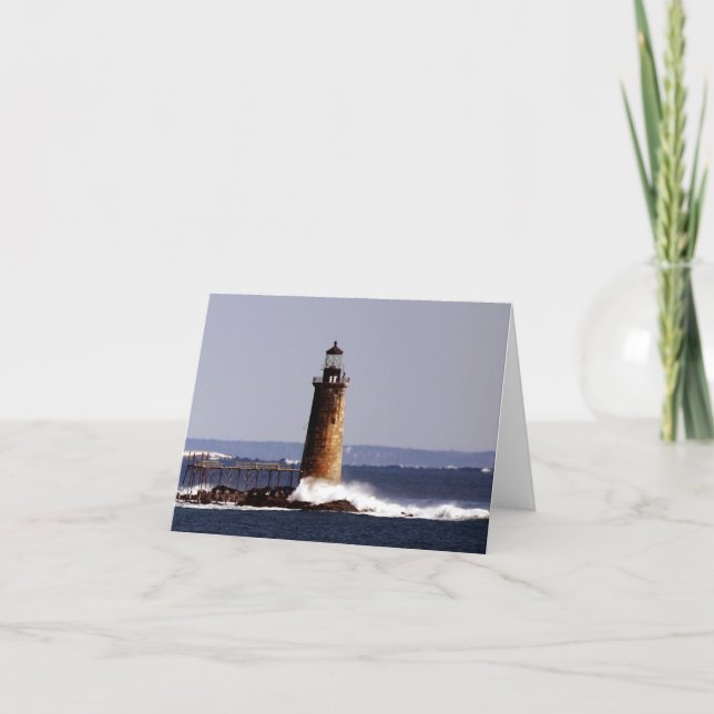 Ram Island Ledge Light, Portland Harbour Maine (Vorderseite)