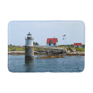 Ram Island Leuchtturm, Maine Badematte