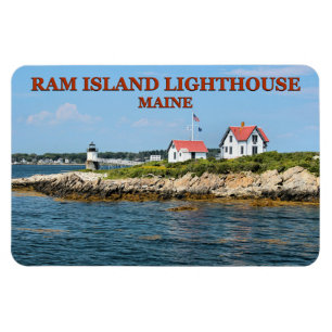 Ram Island Lighthouse, Maine Flexi Magnet