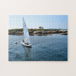 Ram Island Lighthouse, Maine Jigsaw Puzzle