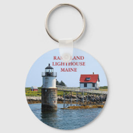 Ram Island Lighthouse, Maine Schlüsselanhänger