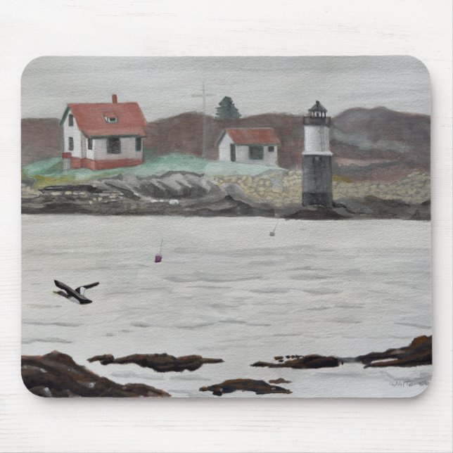 Ram Island Maine Mousepad (Vorne)