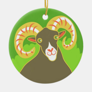 RAM KERAMIK ORNAMENT