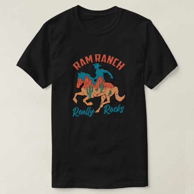 Ram Ranch Really Rocks T-Shirt (Design vorne)