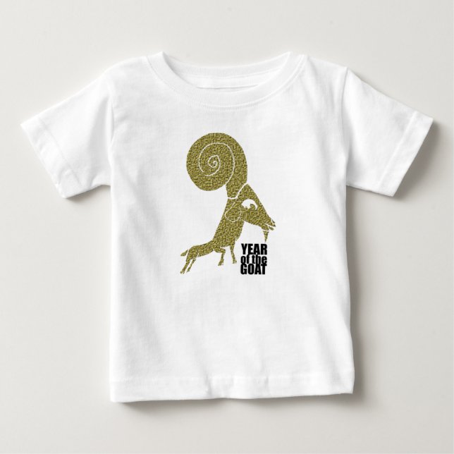 Ram Sheep or Goat Year - Chinesische AstrologieT-S Baby T-shirt (Vorderseite)
