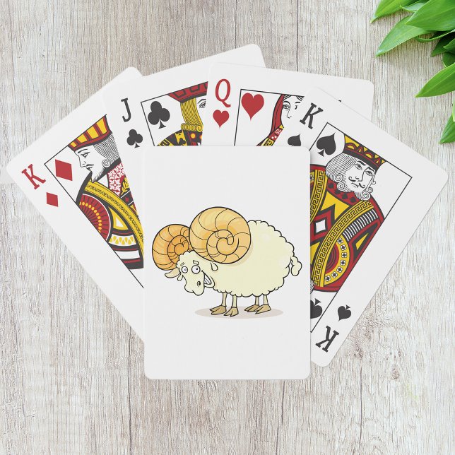 Ram Sheep Playing Cards Spielkarten (Von Creator hochgeladen)