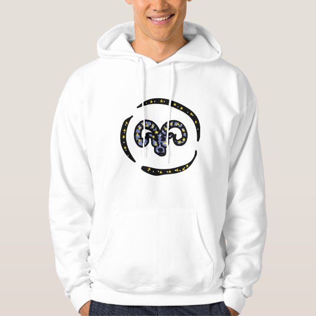 Ram Sign Sweatshirt – Aries Vibe Apparel (Vorderseite)