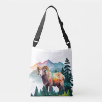 Ram Vector Art Animal in der majestätischen Natur