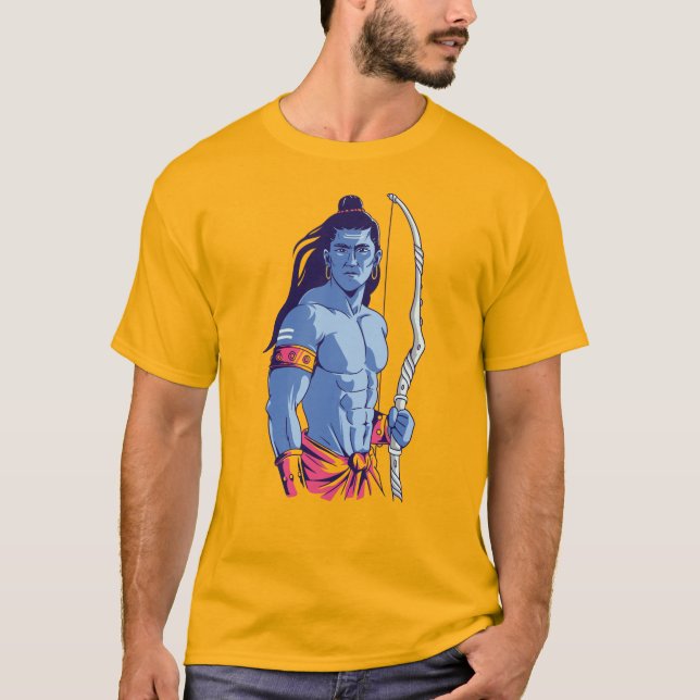 Rama Hindu Deity T-Shirt (Vorderseite)