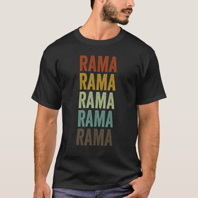 Rama Hindu God Hindu Mythology Hinduism T-Shirt (Vorderseite)