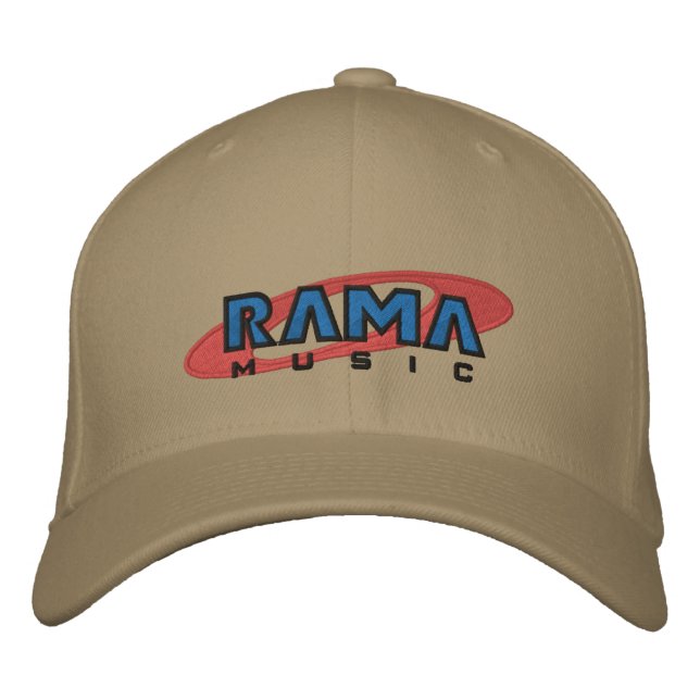 Rama Music Hats Bestickte Baseballkappe (Vorderseite)