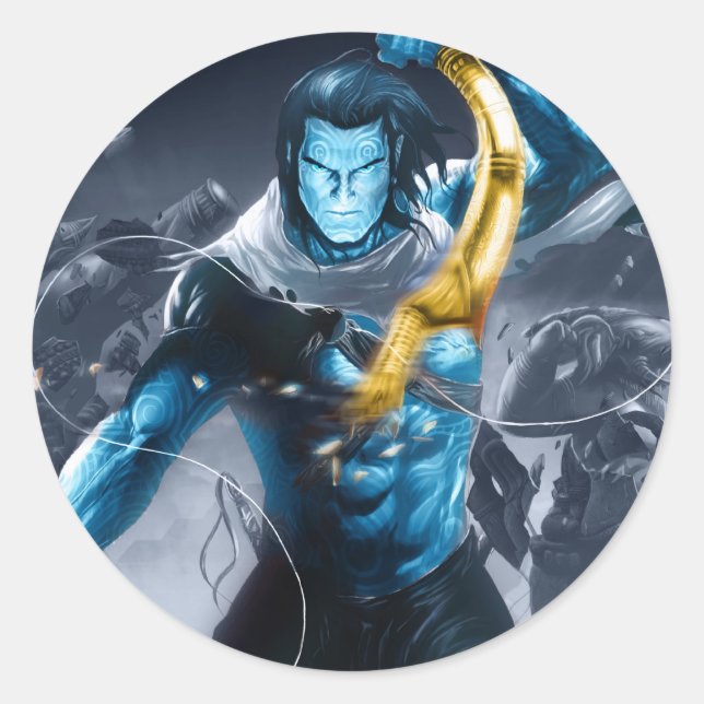 RAMA RUNDER AUFKLEBER (Vorderseite)