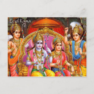 RAMA UND SITA POSTKARTE