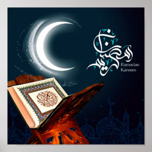 Ramadan Al Adha und Fitr Islamic Poster