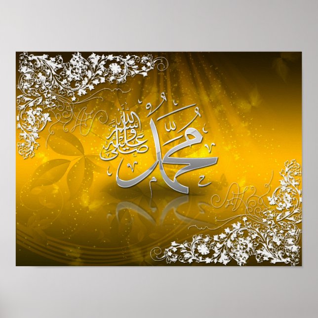 Ramadan Al Adha und Fitr Islamic Poster (Vorne)