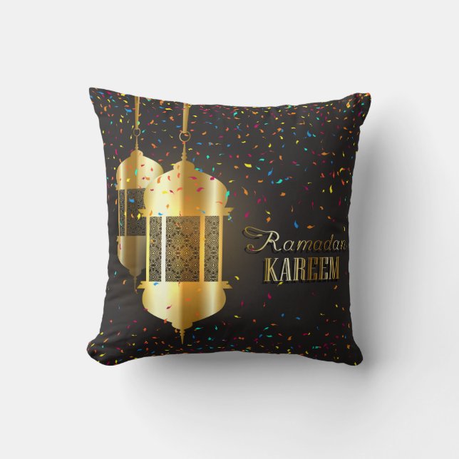 Ramadan-Al Adha und Fitr Kissen (Vorderseite)