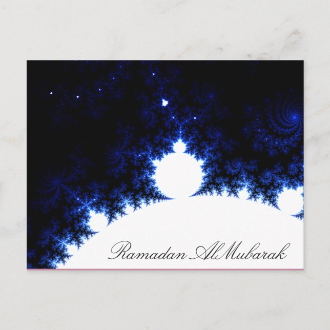 Ramadan Almubarak Postkarte (Vorderseite)