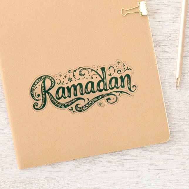 Ramadan Aufkleber (Notizbuch)
