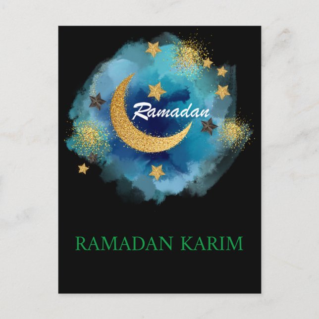 ramadan CARD POSTALE Postkarte (Vorderseite)