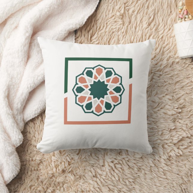 Ramadan Decoration Geometrisches Muster Kissen (Decke)